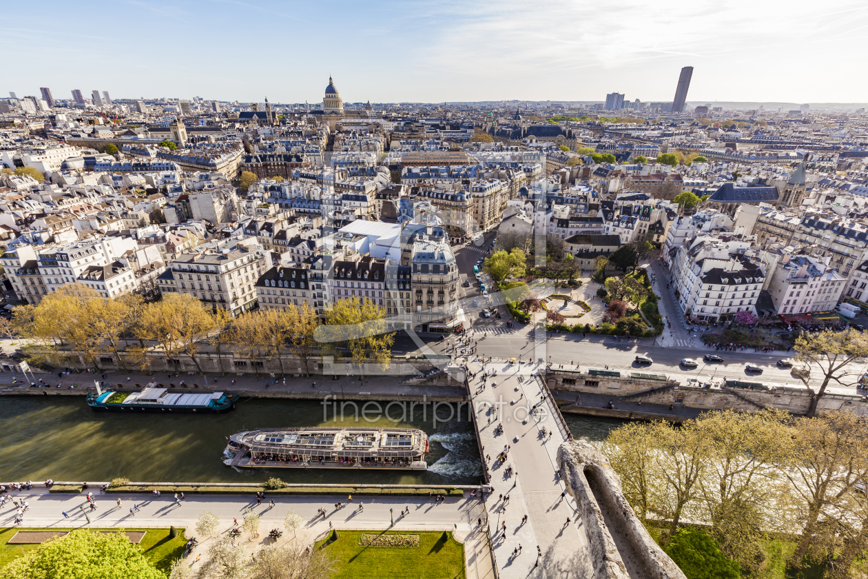 Bild-Nr.: 12000476 Blick von Notre Dame über Paris erstellt von dieterich