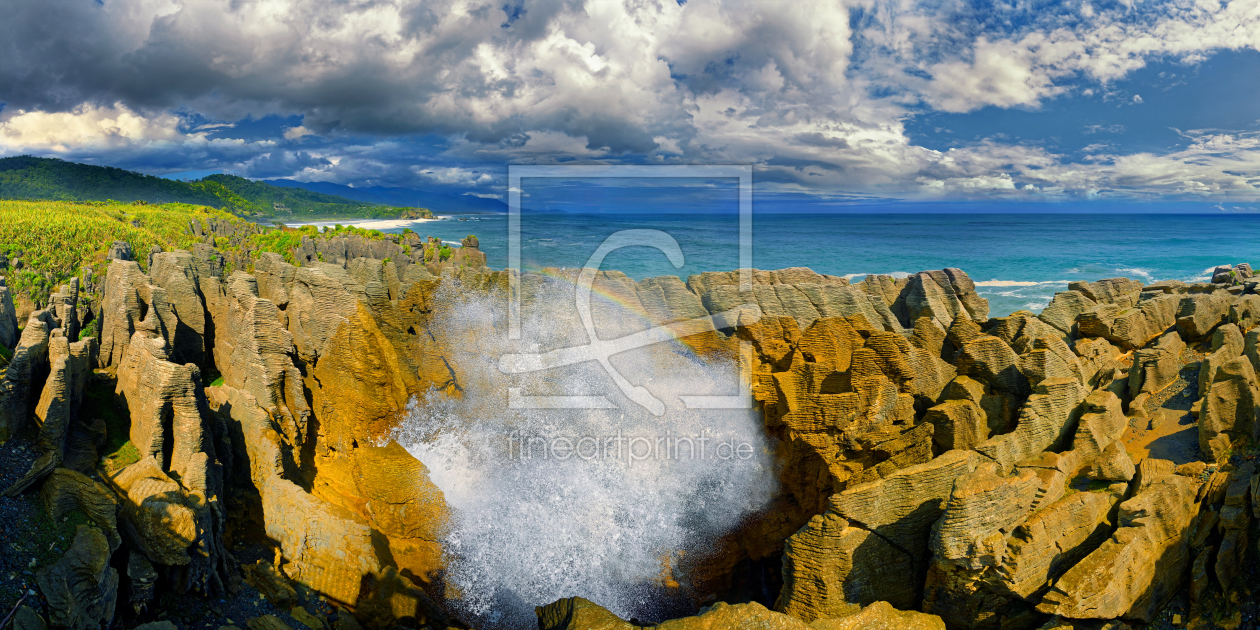 Bild-Nr.: 12000521 Pancake Rocks Neuseeland erstellt von Michael und Elisabeth Rucker