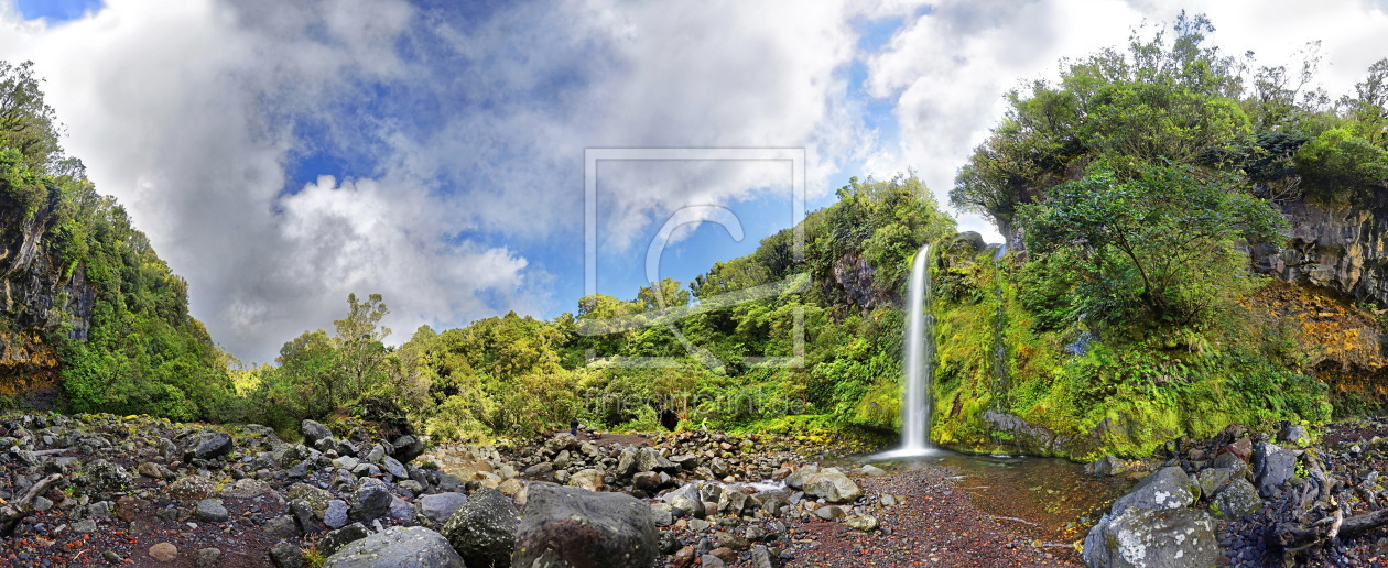 Bild-Nr.: 12000522 Dawson Fall  Panorama Neuseeland erstellt von Michael und Elisabeth Rucker