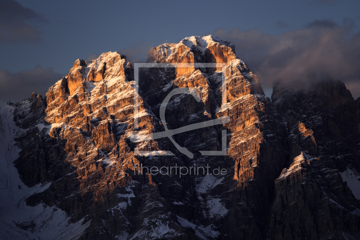 Bild-Nr.: 12000813 Monte Cristallo Alpenglühen erstellt von JohannesWilskePhotography