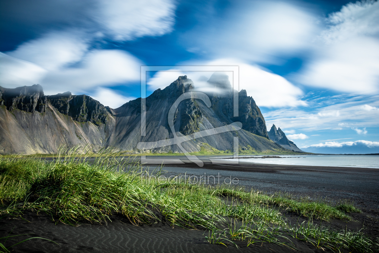 Bild-Nr.: 12001213 Vestrahorn mit Wolken erstellt von tobias-schulte