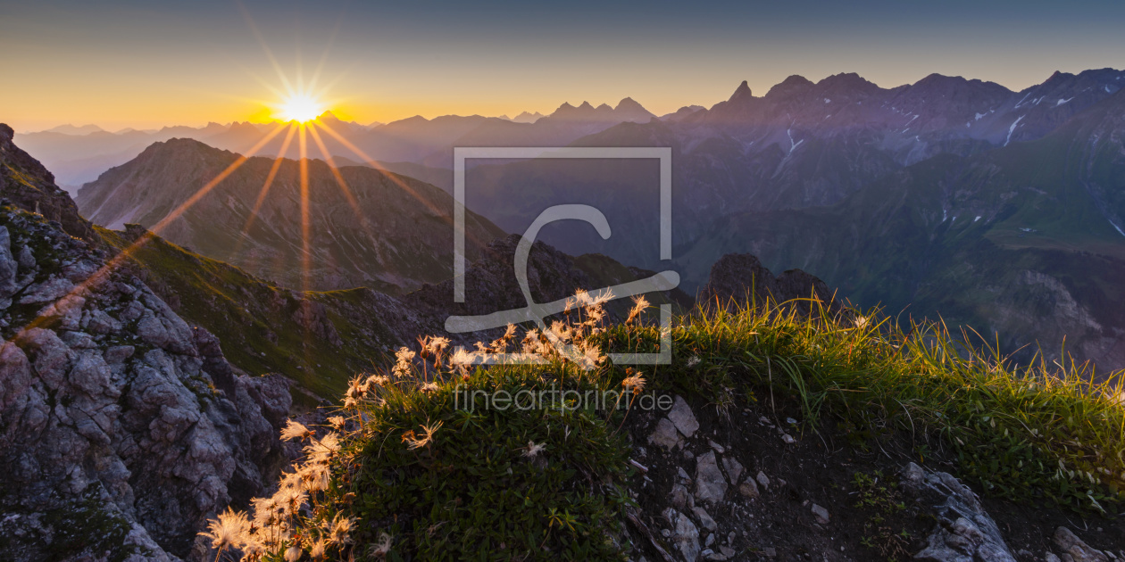 Bild-Nr.: 12001833 Sonnenaufgang im Allgäu erstellt von Walter G. Allgöwer