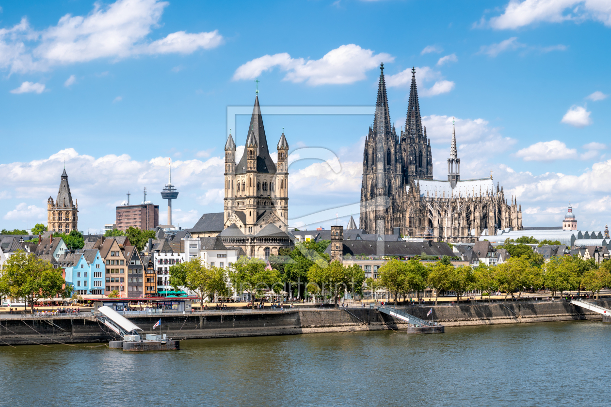 Bild-Nr.: 12001957 Stadt Köln im Sommer erstellt von eyetronic