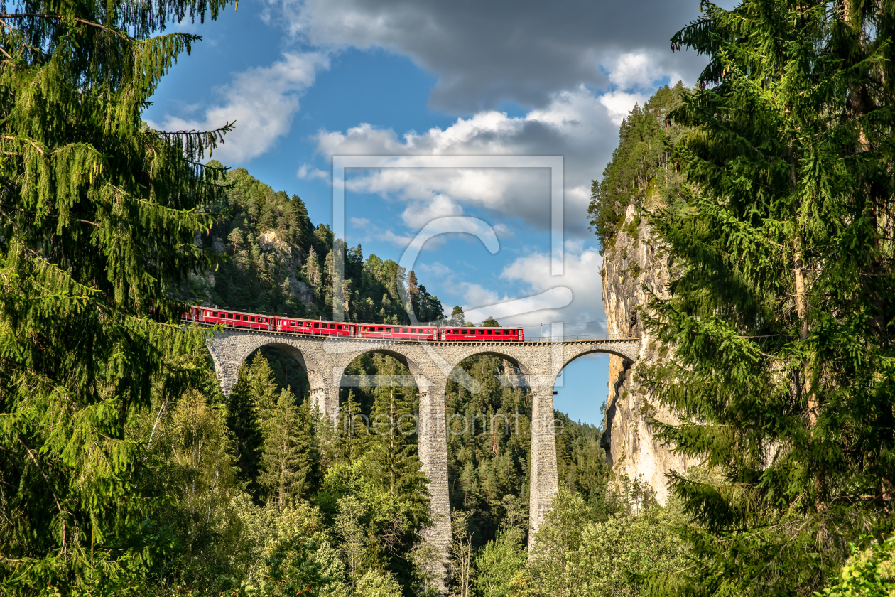 Bild-Nr.: 12004466 Landwasser Viadukt Schweiz erstellt von Achim Thomae