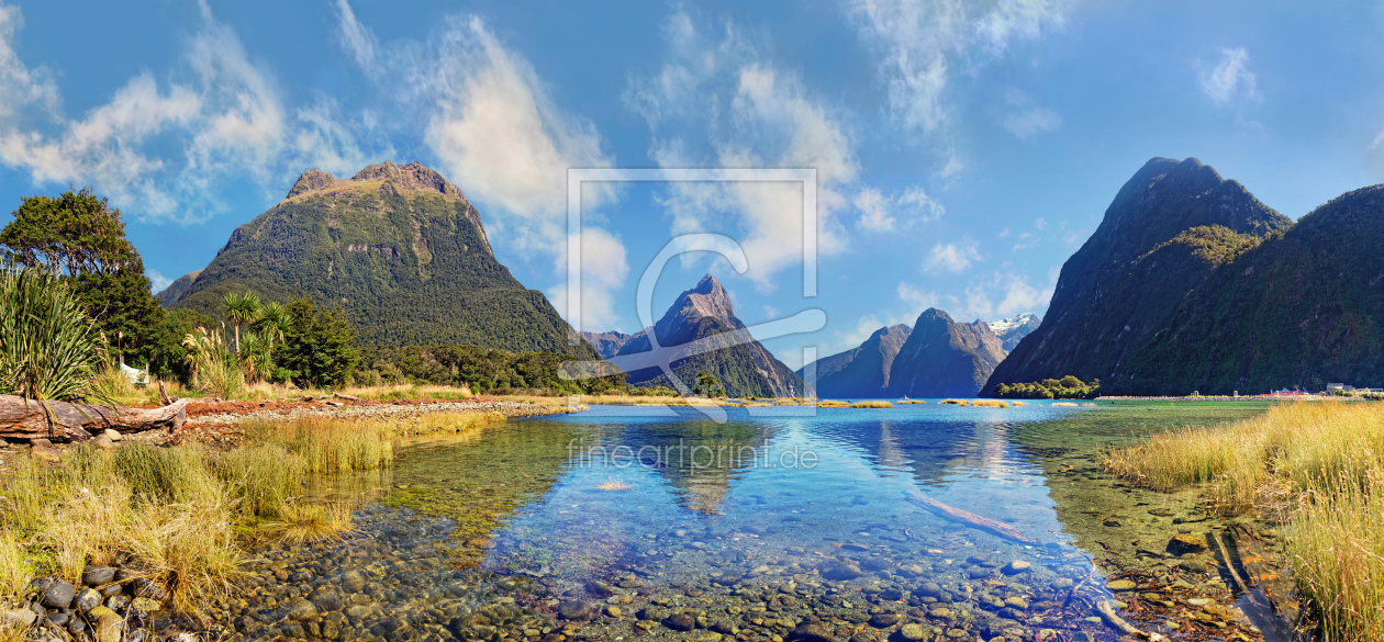 Bild-Nr.: 12004682 Mitre Peak Milford Sound Neuseeland erstellt von Michael und Elisabeth Rucker