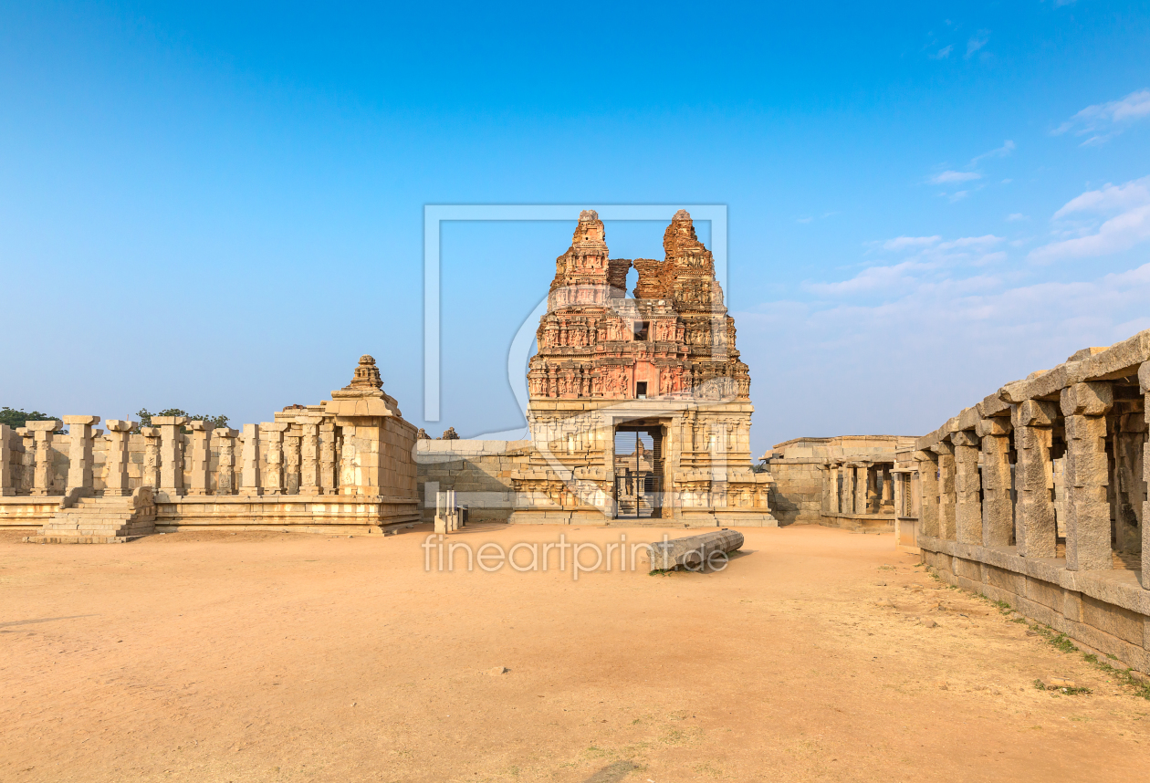 Bild-Nr.: 12005246 Vitthala temple gopuram Hampi India erstellt von Marquardt