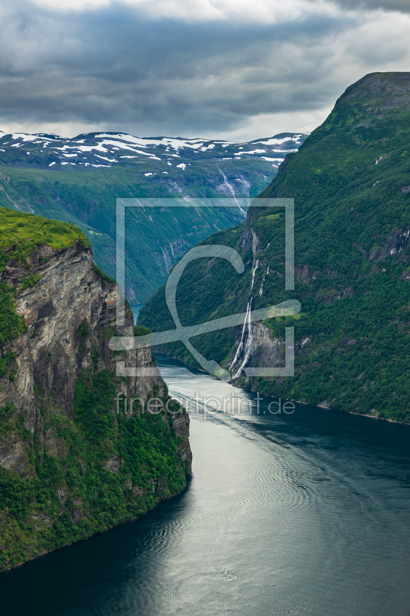 Bild-Nr.: 12006254 Blick auf den Geirangerfjord in Norwegen erstellt von Rico Ködder