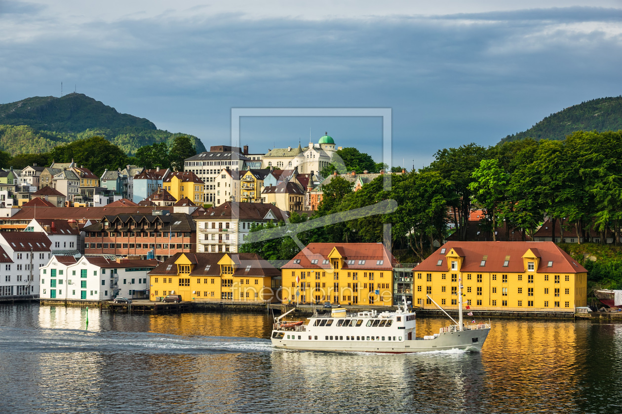 Bild-Nr.: 12006256 Blick auf die Stadt Bergen in Norwegen erstellt von Rico Ködder