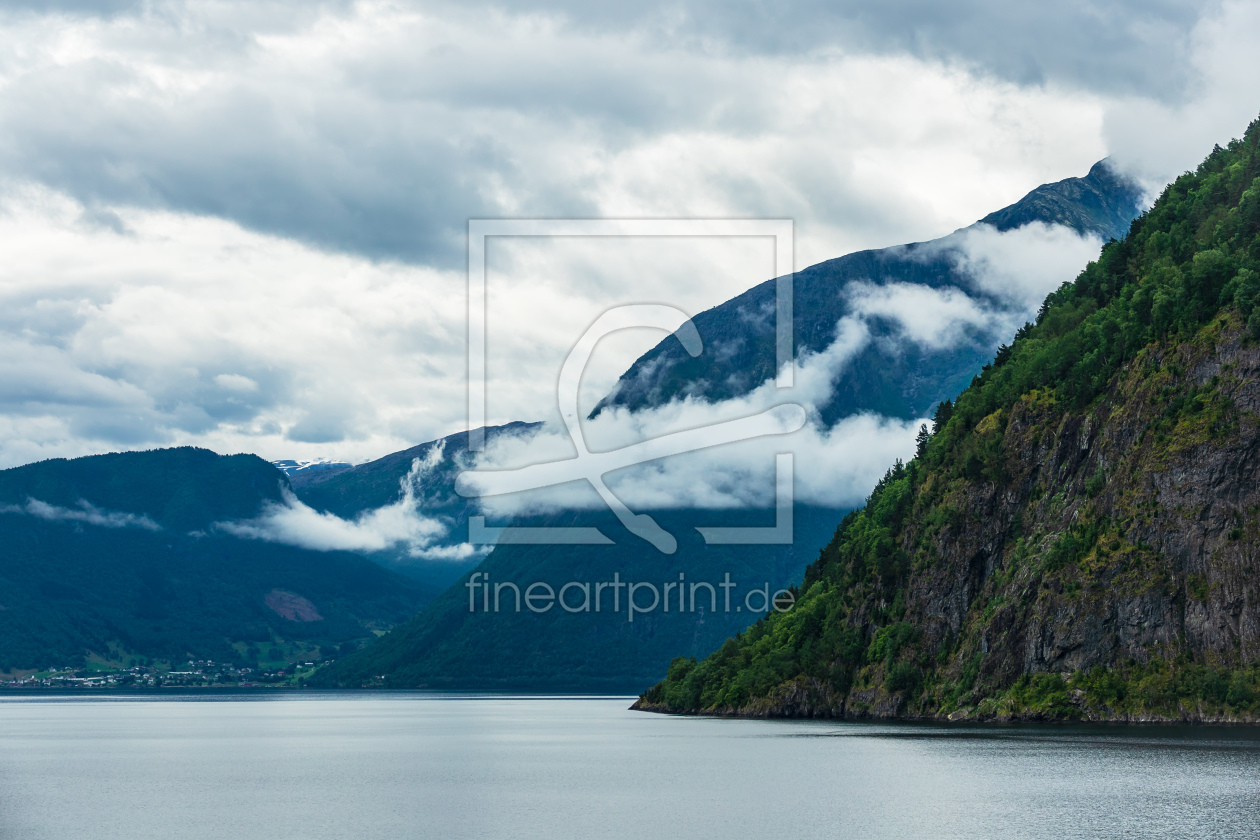 Bild-Nr.: 12006386 Blick auf den Aurlandsfjord in Norwegen erstellt von Rico Ködder