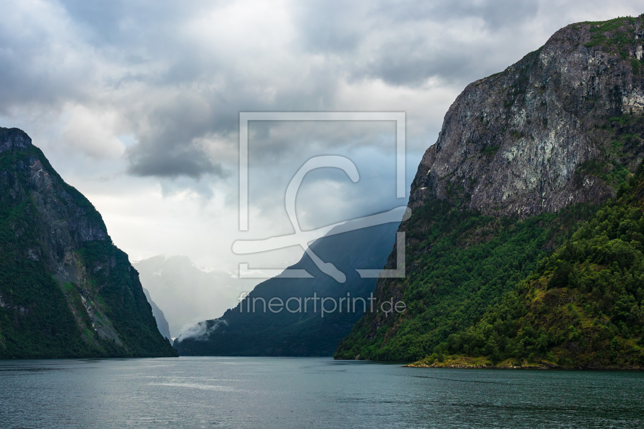 Bild-Nr.: 12006391 Blick auf den Aurlandsfjord in Norwegen erstellt von Rico Ködder