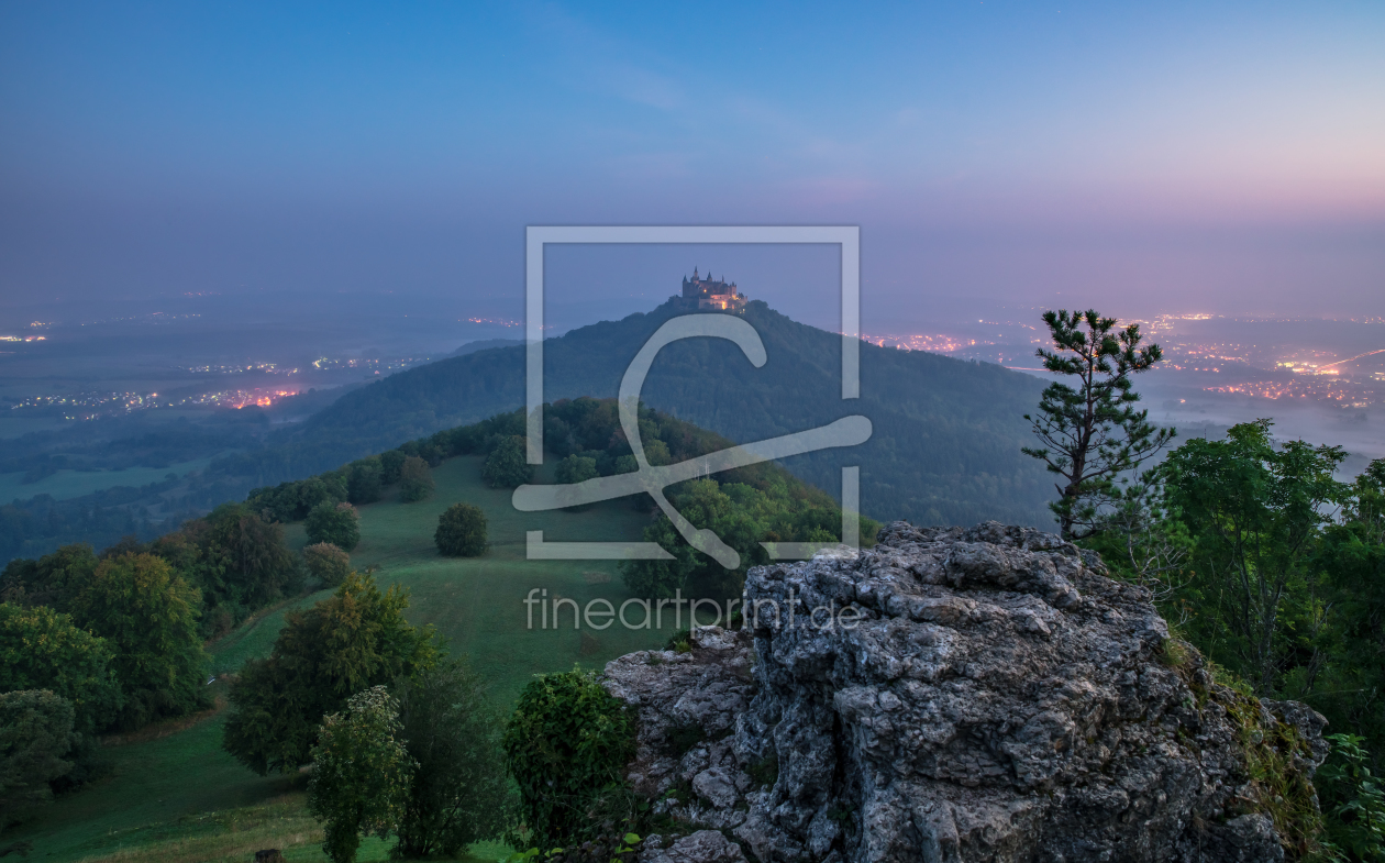 Bild-Nr.: 12006629 Burg Hohenzollern - Morgendämmerung erstellt von Achim Thomae