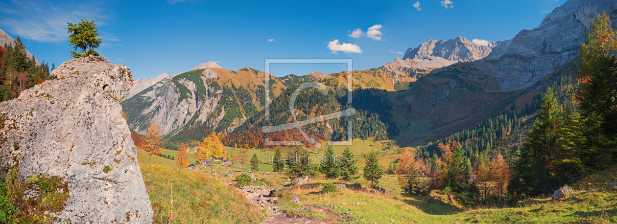 Bild-Nr.: 12006705 Herbstliches Karwendeltal erstellt von SusaZoom