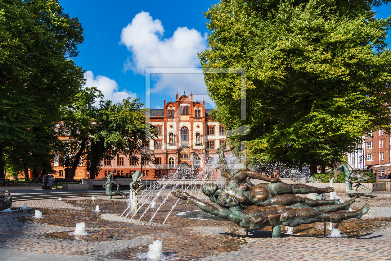 Bild-Nr.: 12006799 Blick auf die Universität in Rostock erstellt von Rico Ködder