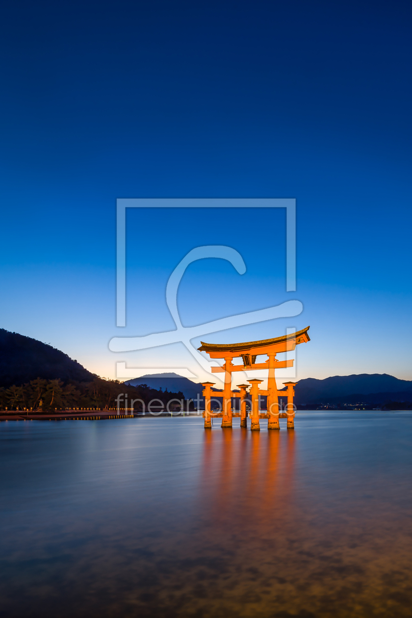 Bild-Nr.: 12007448 Großes Torii in Miyajima erstellt von eyetronic