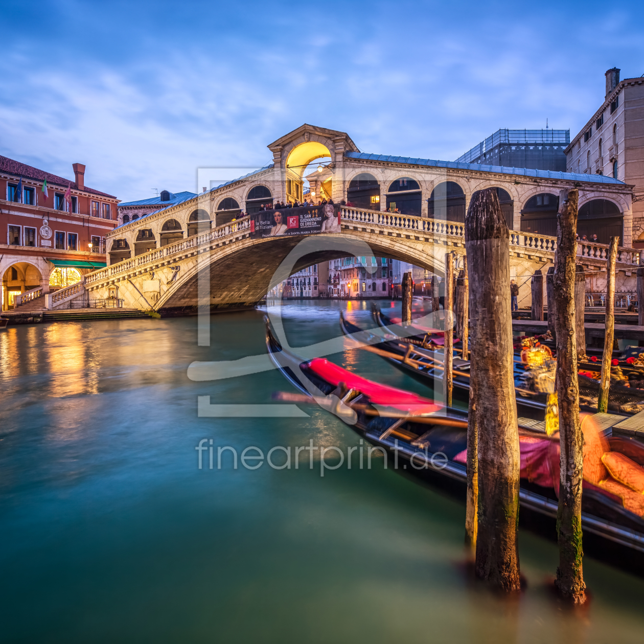 Bild-Nr.: 12007449 Rialtobrücke in Venedig erstellt von eyetronic