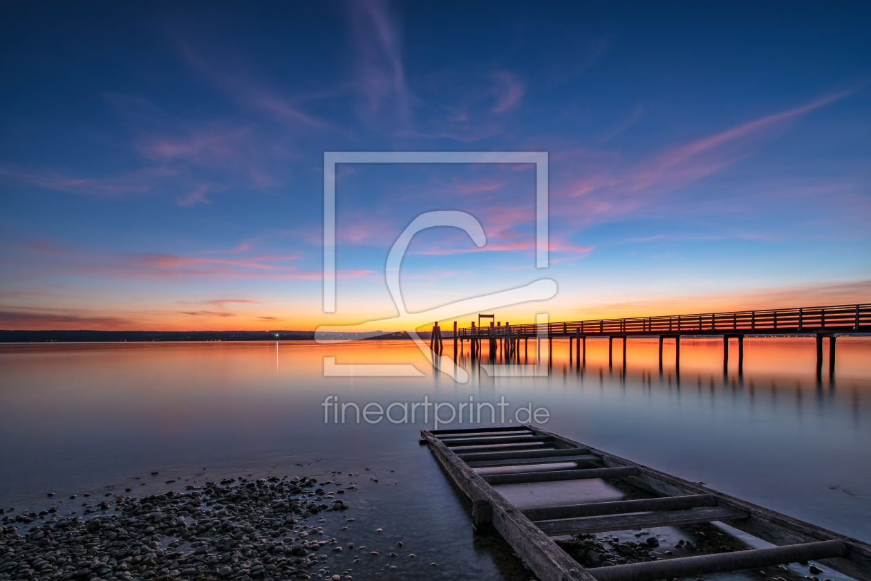 Bild-Nr.: 12007510 Sommerabend am Ammersee Bayern erstellt von Achim Thomae