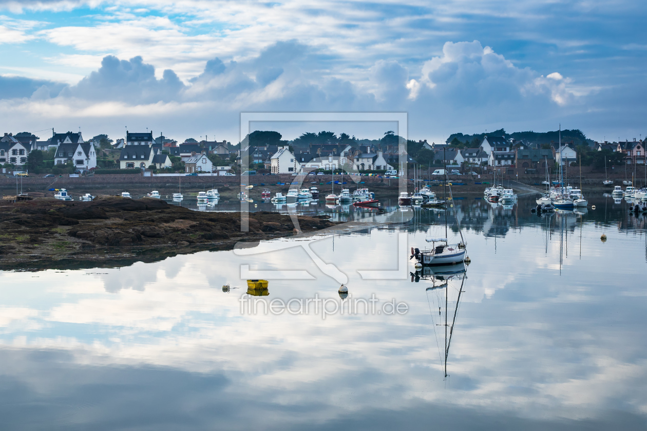 Bild-Nr.: 12008162 Hafen in der Bretagne in Ploumanach erstellt von Rico Ködder