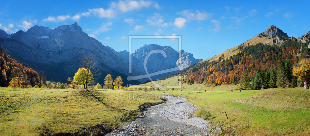 Bild-Nr.: 12008521 Rissbach im Karwendel Ahornboden Tirol erstellt von SusaZoom