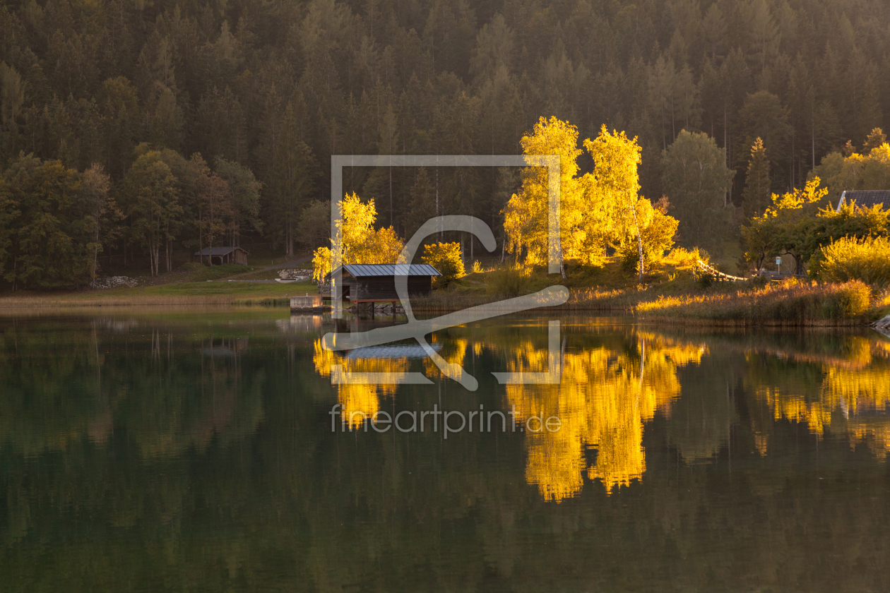 Bild-Nr.: 12011048 Herbst am Hintersteiner See in Österreich erstellt von janschuler