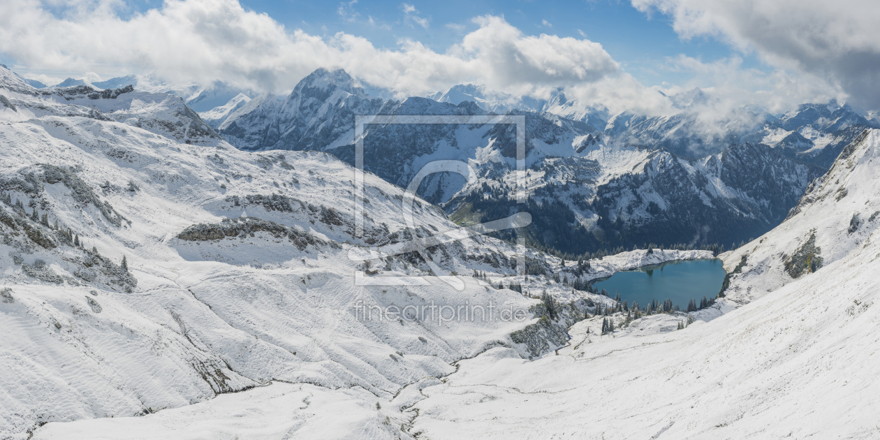 Bild-Nr.: 12011448 Seealpsee und Höfats erstellt von Walter G. Allgöwer