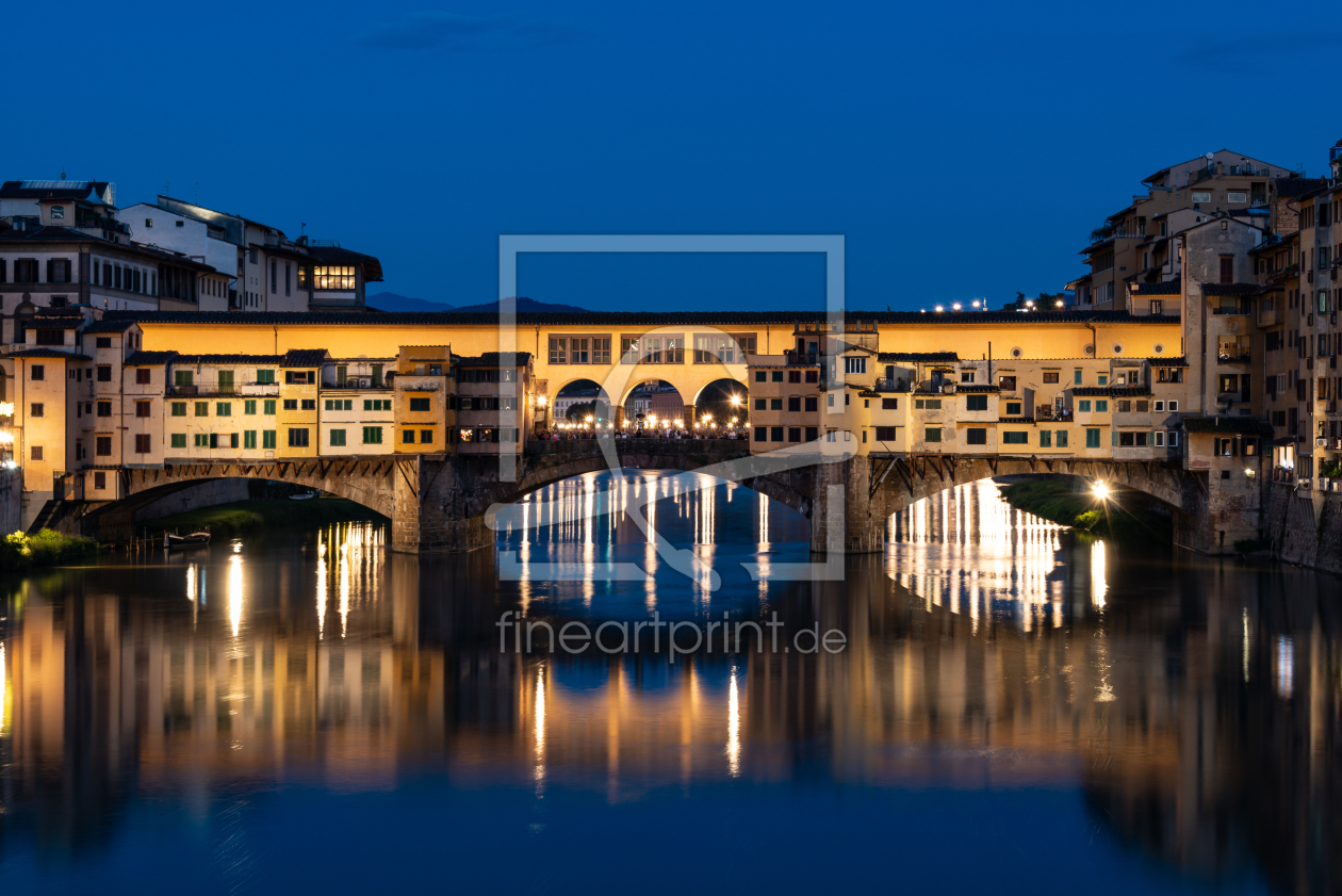 Bild-Nr.: 12012221 Ponte Vecchio in Florenz erstellt von Karin Stein