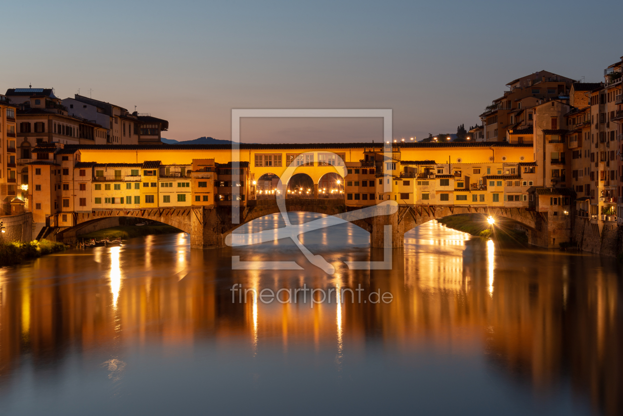 Bild-Nr.: 12012222 Ponte Vecchio im Morgenlicht erstellt von Karin Stein