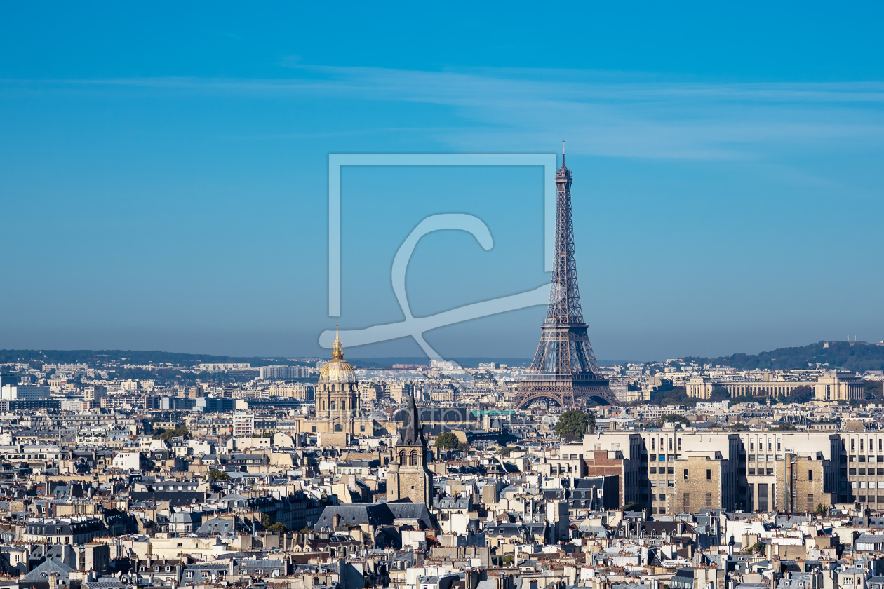 Bild-Nr.: 12012424 Blick auf den Eiffelturm in Paris erstellt von Rico Ködder