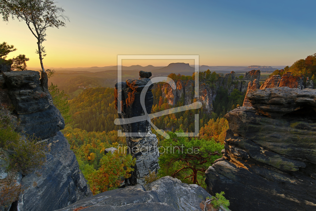 Bild-Nr.: 12012967 Wehlnadel an der Bastei erstellt von Thomas Herzog