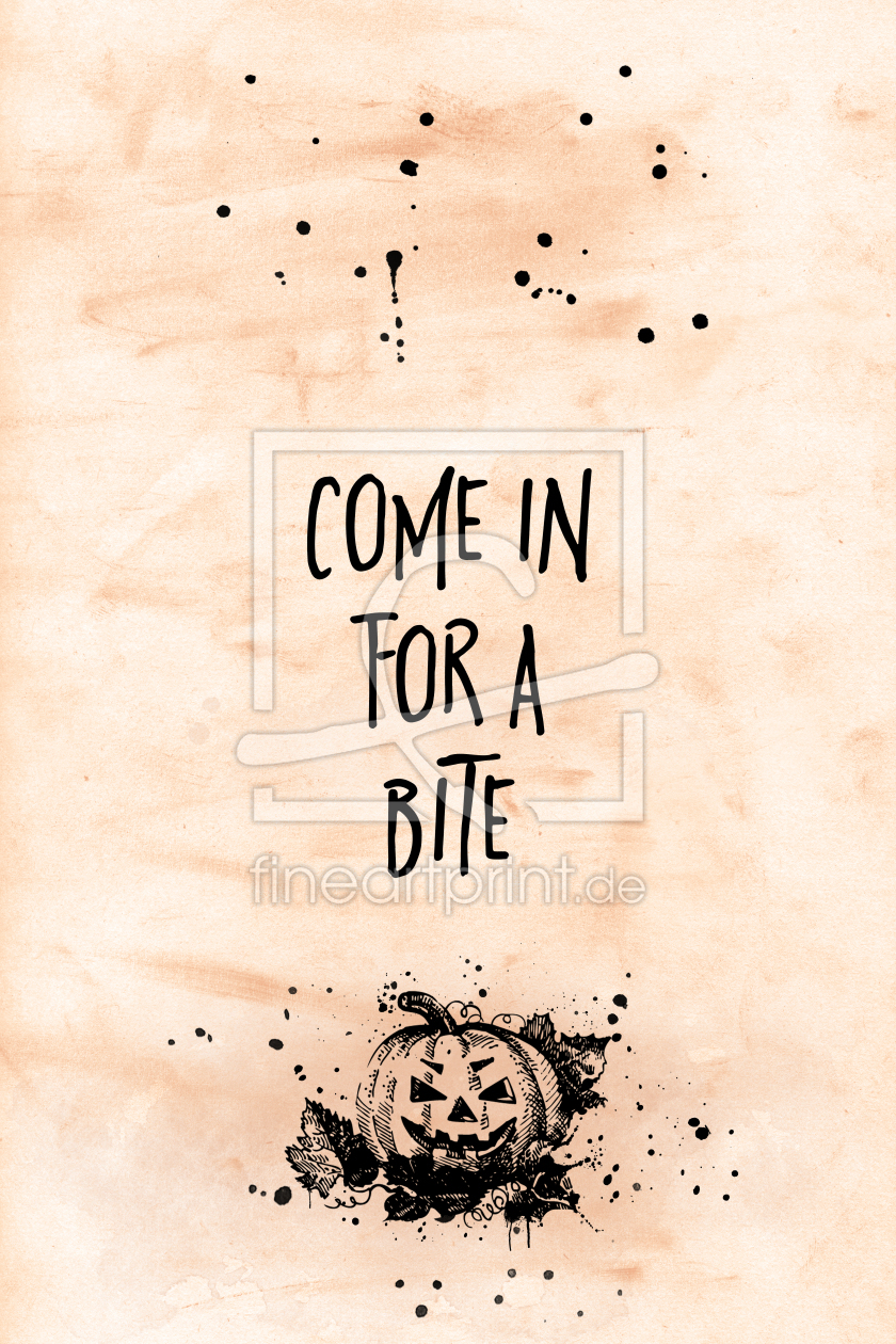 Bild-Nr.: 12013141 Halloween COME IN FOR A BITE erstellt von Melanie Viola