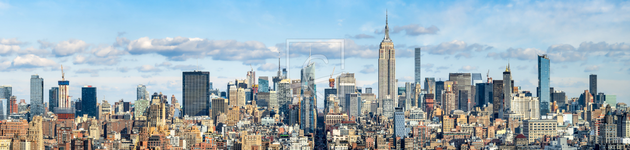 Bild-Nr.: 12013328 Manhattan Skyline mit Empire State Building erstellt von eyetronic