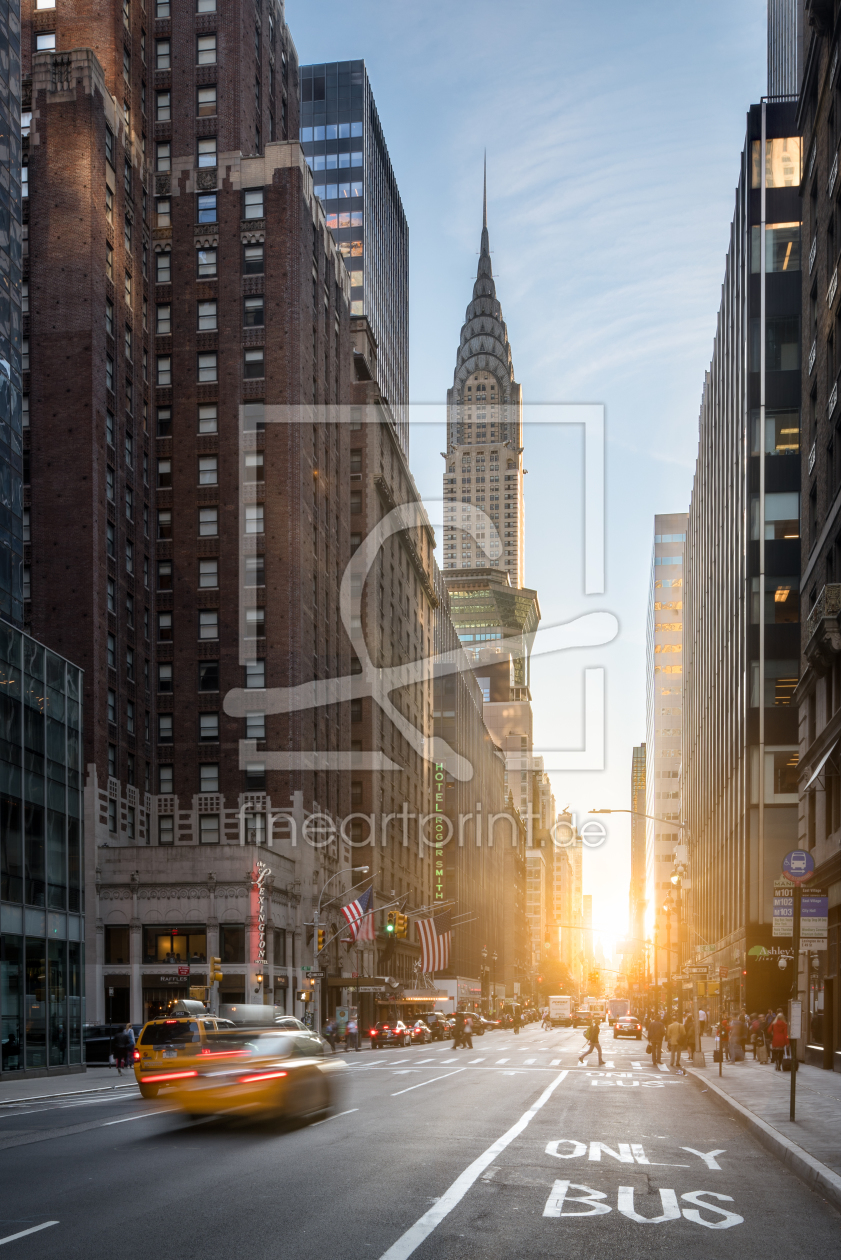 Bild-Nr.: 12013358 Fifth Avenue und Chrysler Building in New York erstellt von eyetronic