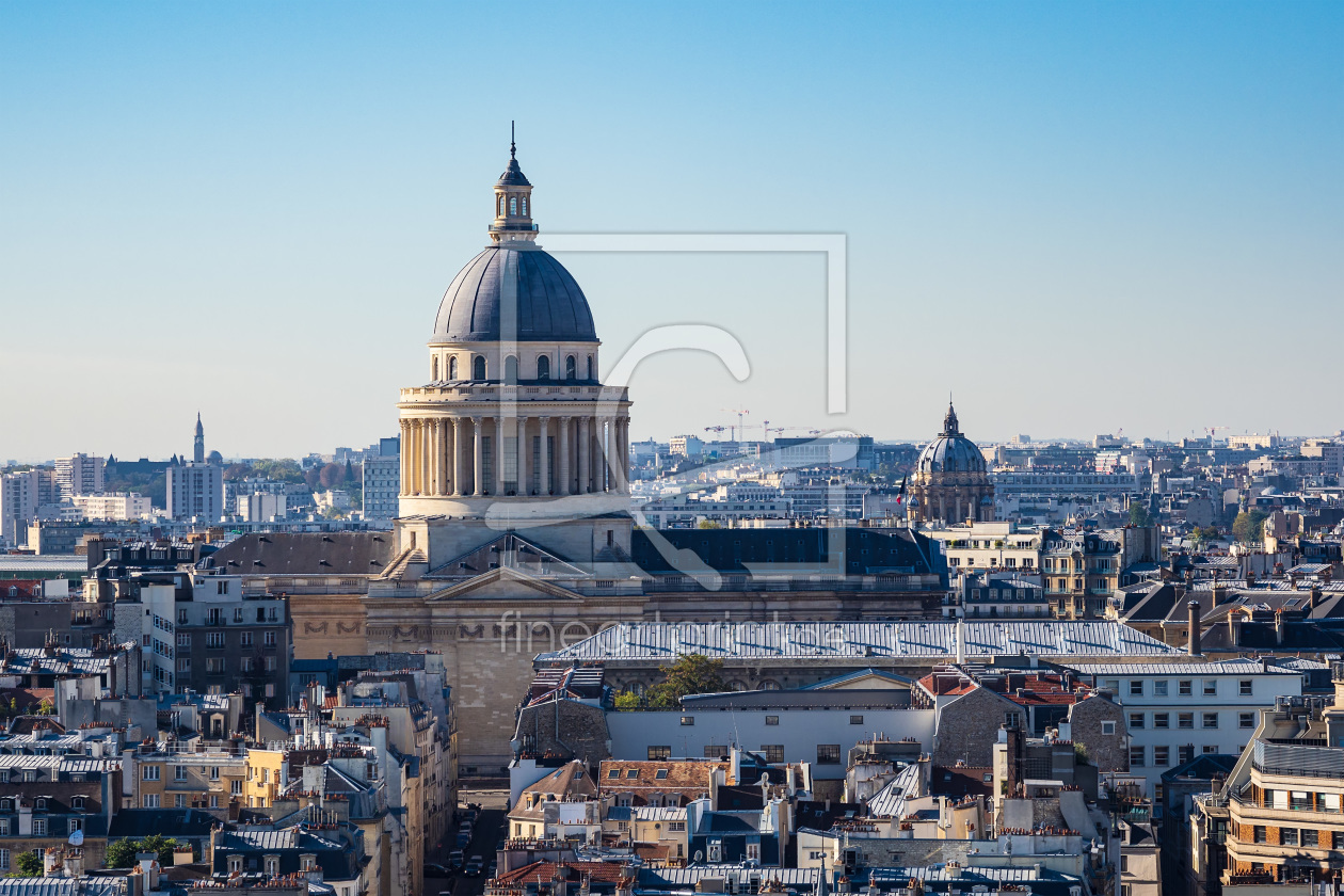 Bild-Nr.: 12013374 Blick auf das Pantheon in Paris erstellt von Rico Ködder