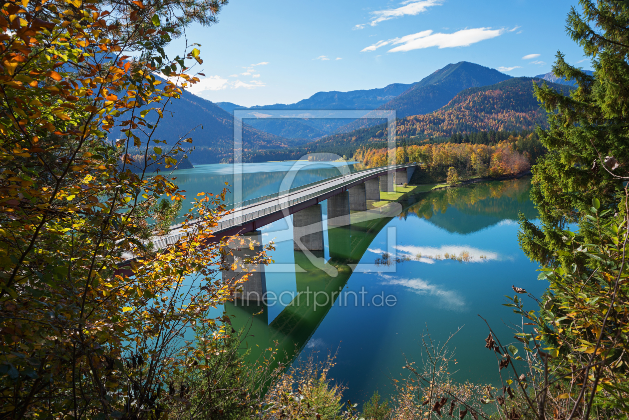 Bild-Nr.: 12013512 Sylvensteinbrücke ins Karwendel erstellt von SusaZoom