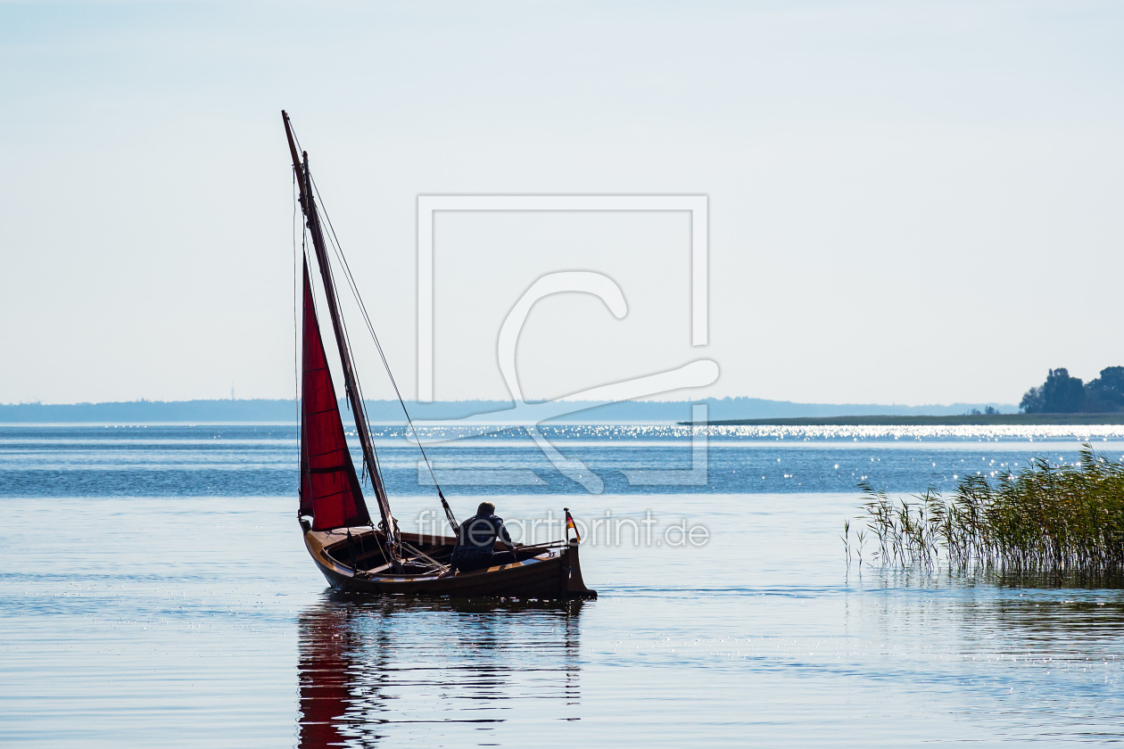 Bild-Nr.: 12014137 Zeesenboot auf dem Bodden erstellt von Rico Ködder