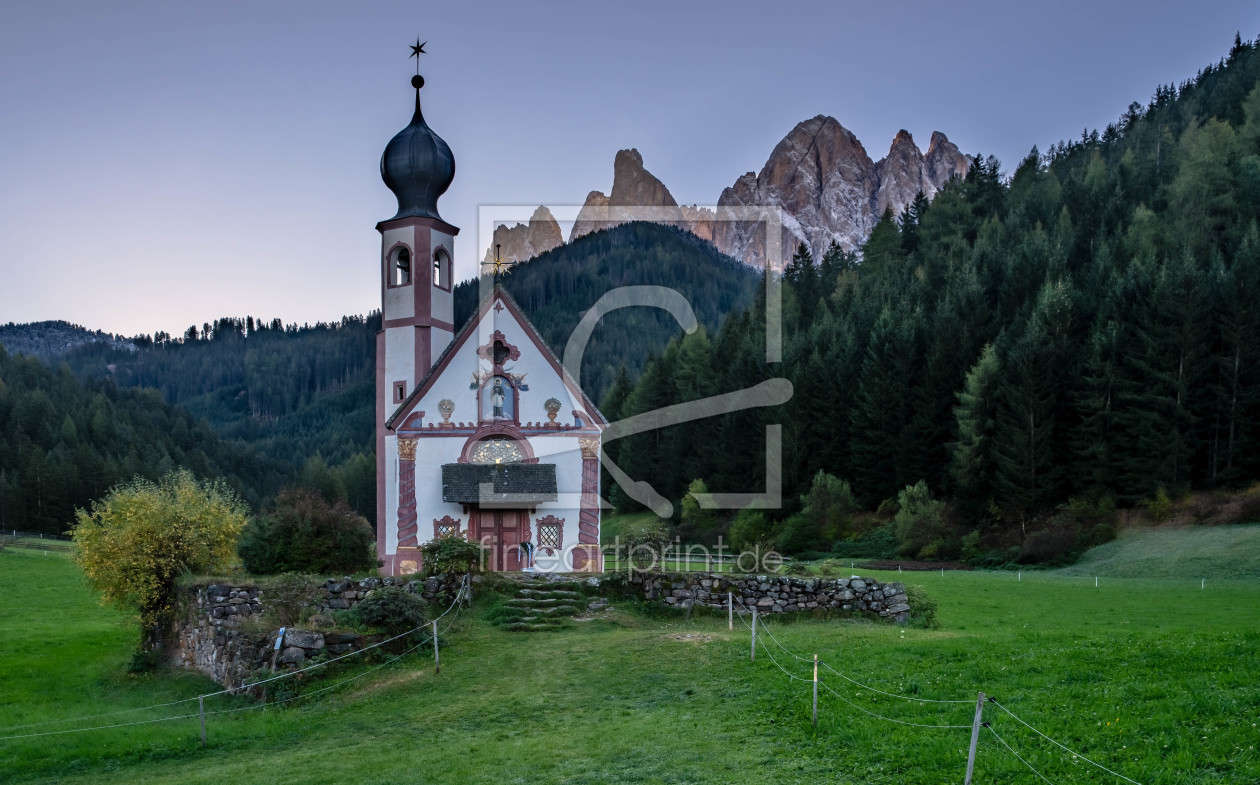 Bild-Nr.: 12014741 Ranuikirche Südtirol erstellt von Achim Thomae