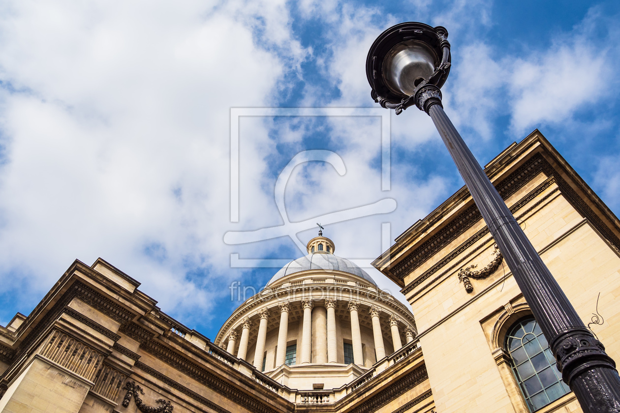 Bild-Nr.: 12015115 Blick auf das Pantheon in Paris erstellt von Rico Ködder