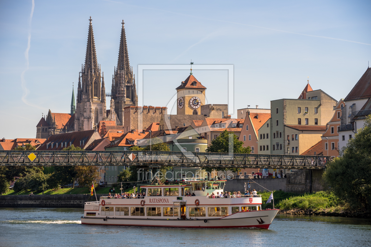 Bild-Nr.: 12016312 Regensburg an der Donau erstellt von Gregor Handy