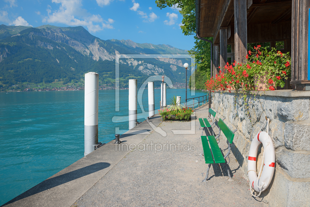 Bild-Nr.: 12017654 Schiffsanlegestelle Giessbach am Brienzer See erstellt von SusaZoom