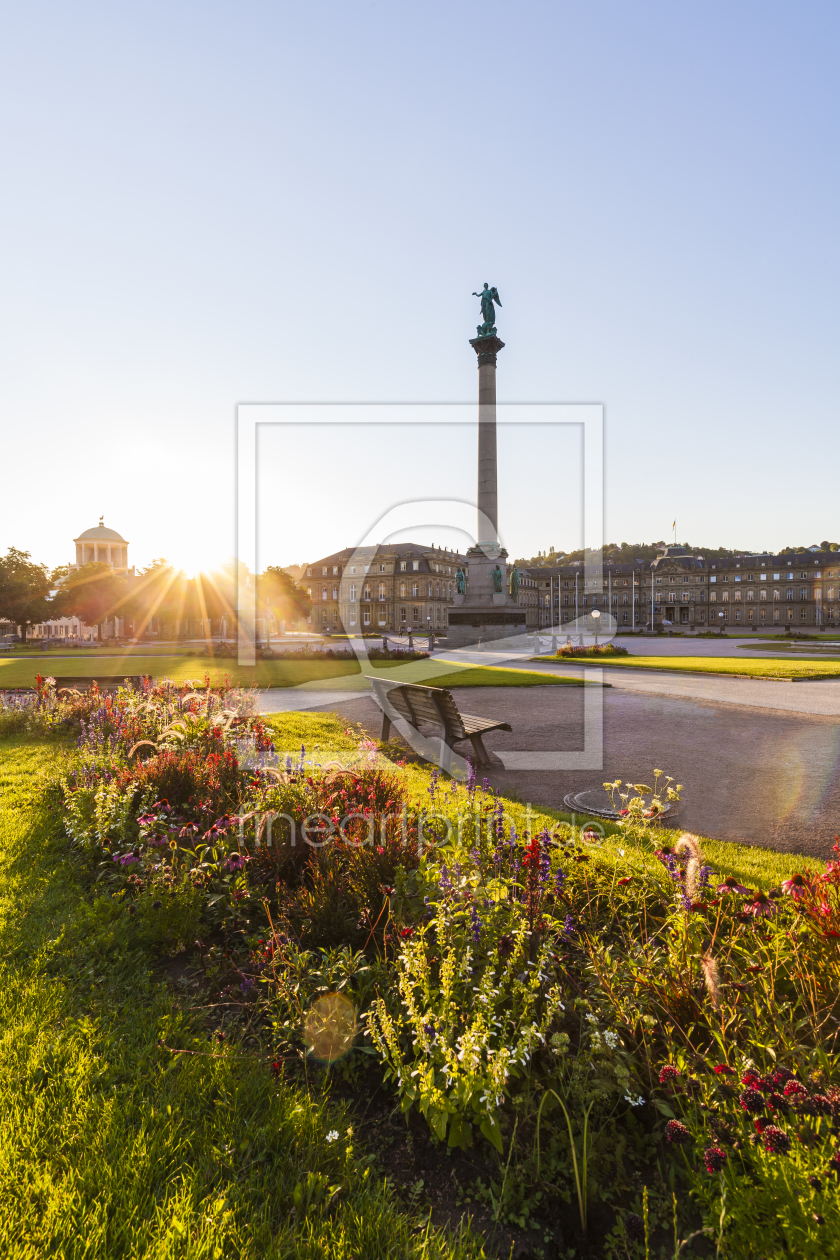 Bild-Nr.: 12018161 Schlossplatz in Stuttgart erstellt von dieterich