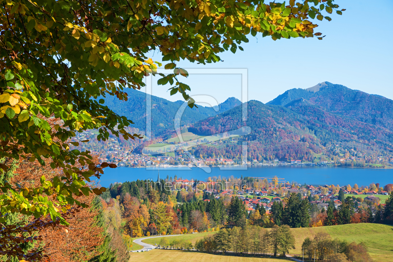 Bild-Nr.: 12018293 Tegernseeblick vom Sonnenbichl erstellt von SusaZoom