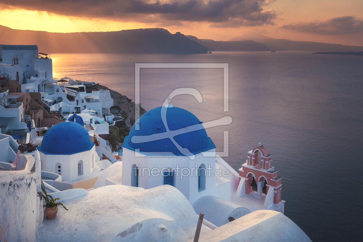 Bild-Nr.: 12018415 Santorini Oia Sonnenaufgang II erstellt von Jean Claude Castor