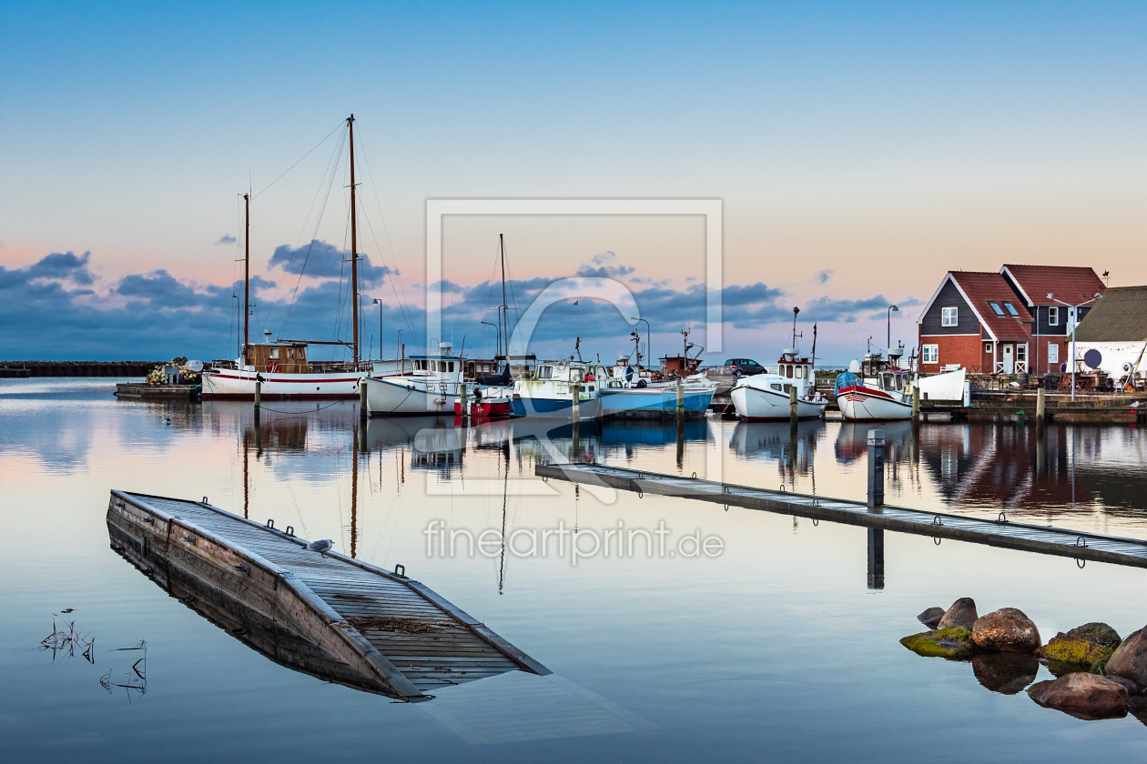 Bild-Nr.: 12018427 Blick auf den Hafen von Klintholm Havn in Dänemark erstellt von Rico Ködder