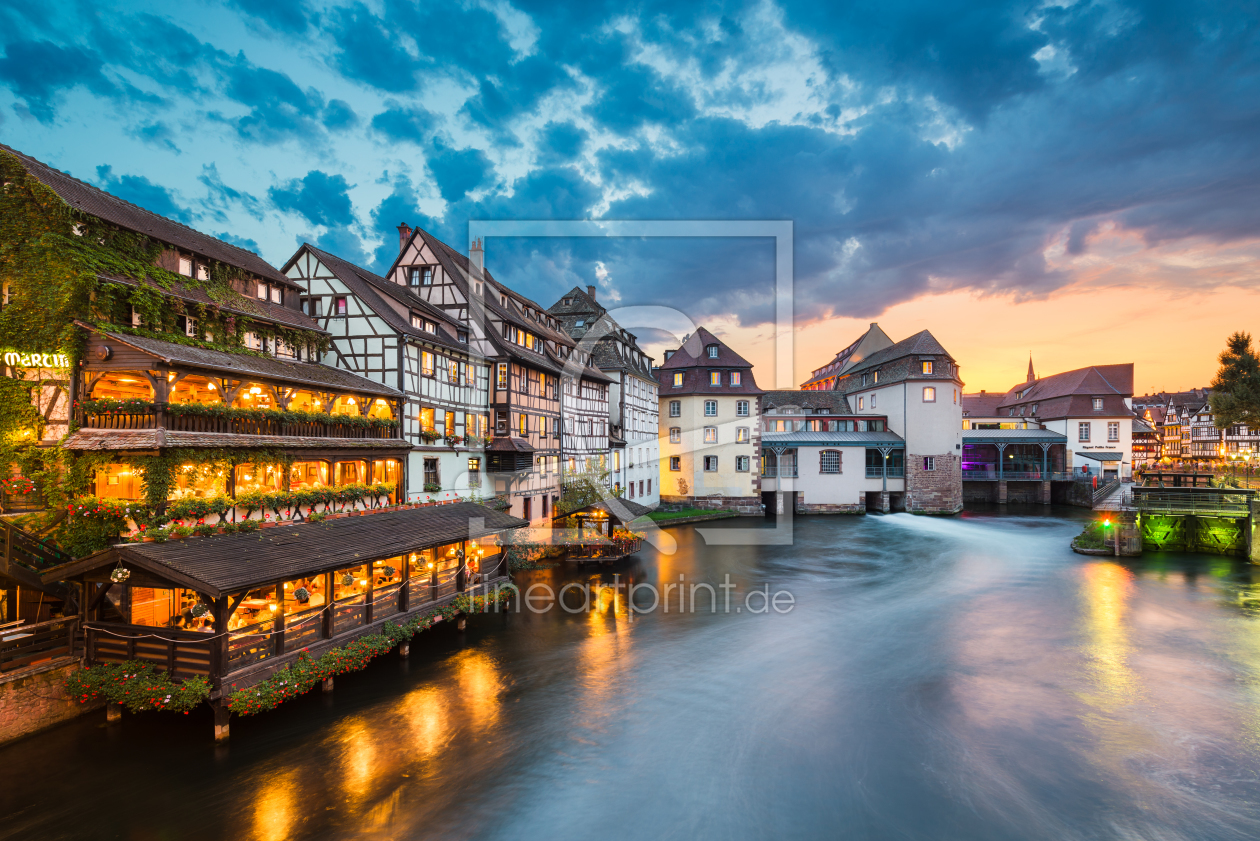 Bild-Nr.: 12019154 Petite France in Strassburg erstellt von Mapics