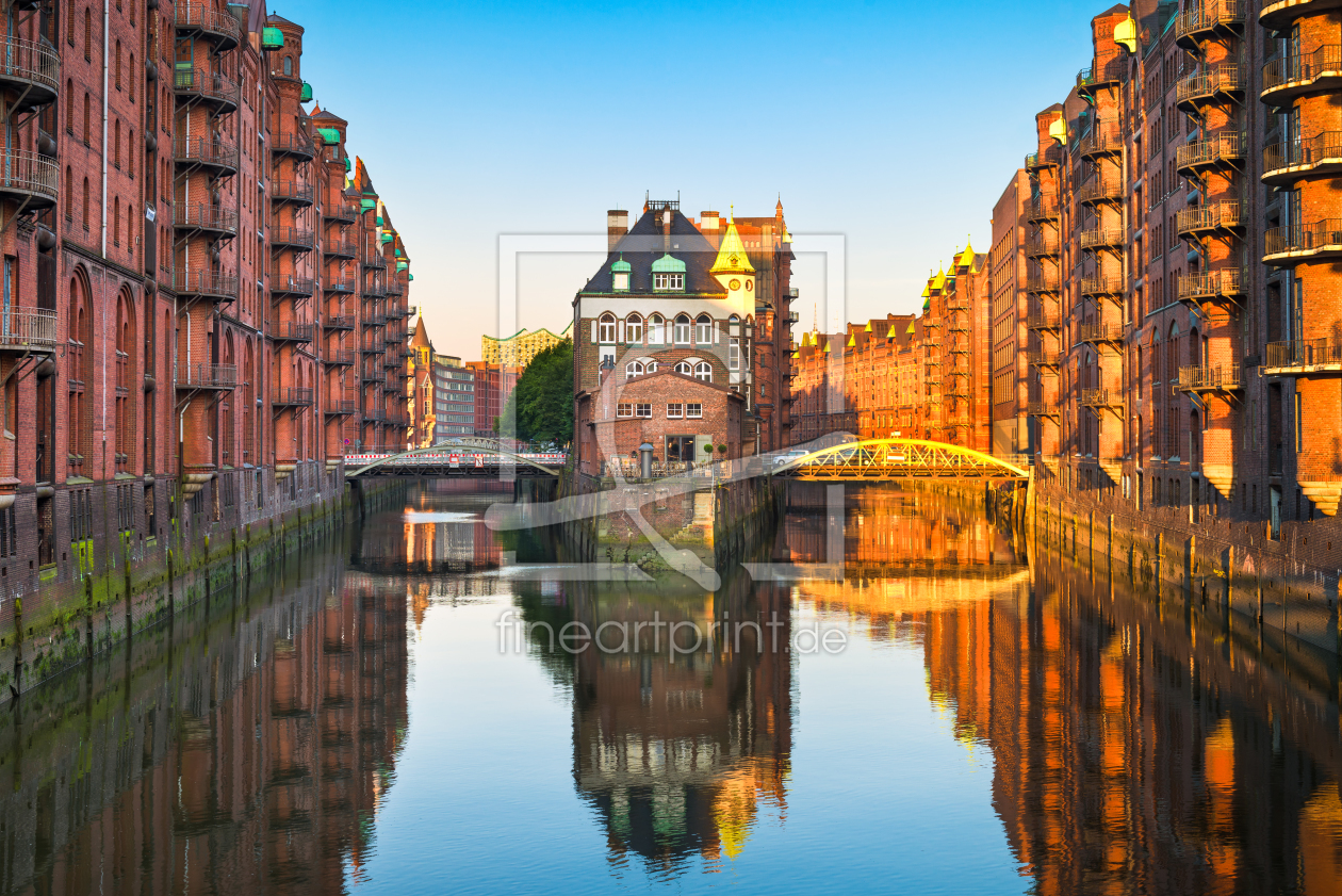 Bild-Nr.: 12019705 Speicherstadt in Hamburg erstellt von Mapics