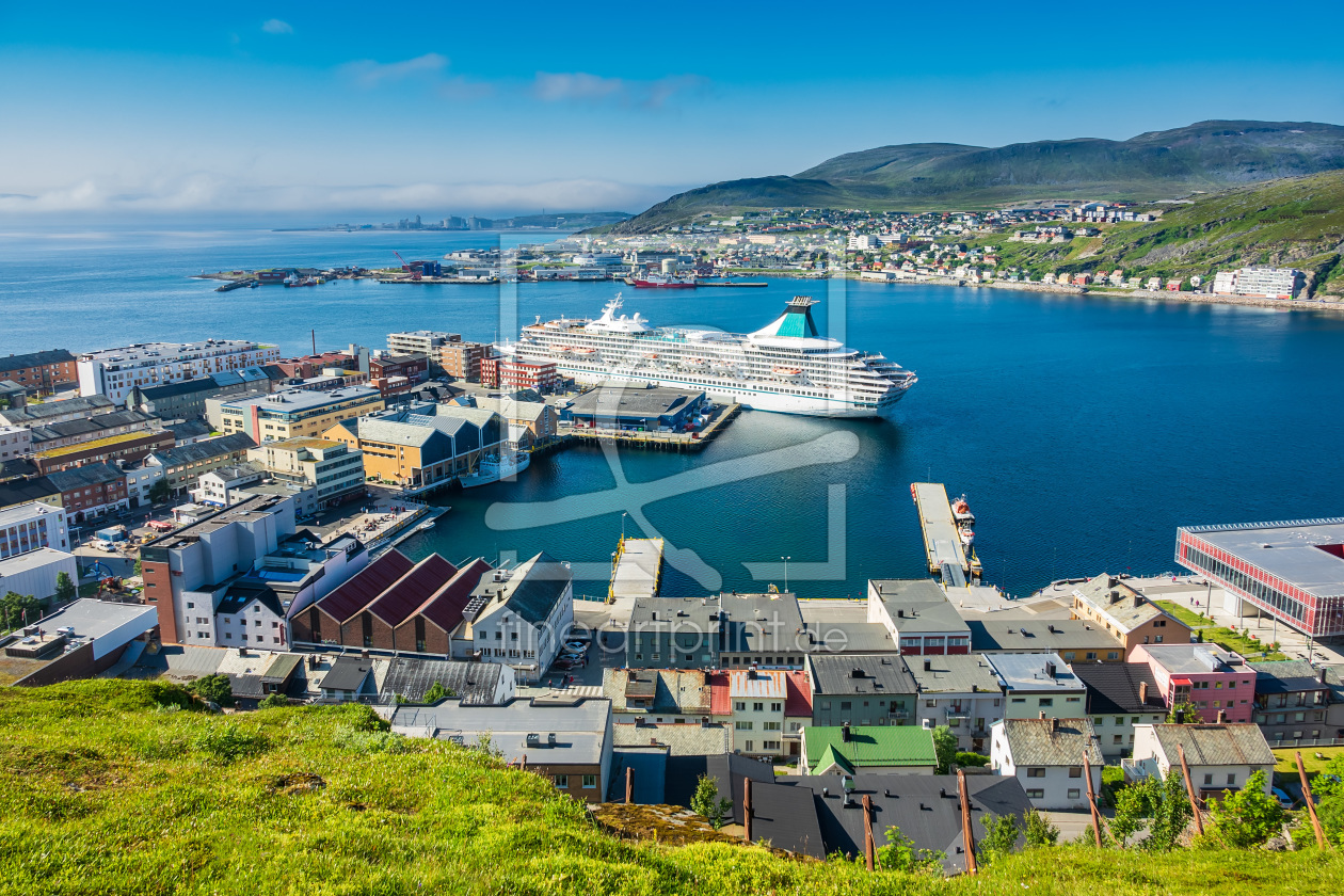 Bild-Nr.: 12020433 Blick auf Hammerfest in Norwegen erstellt von Rico Ködder