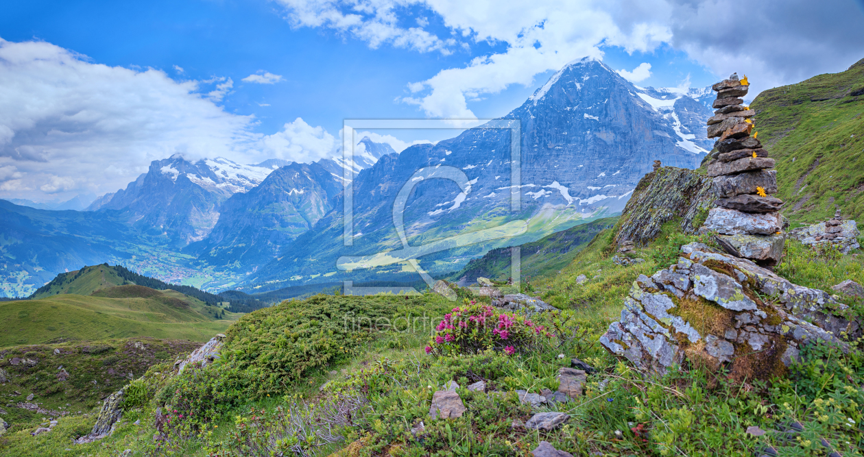 Bild-Nr.: 12020683 Alpenidylle Berner Oberland erstellt von SusaZoom