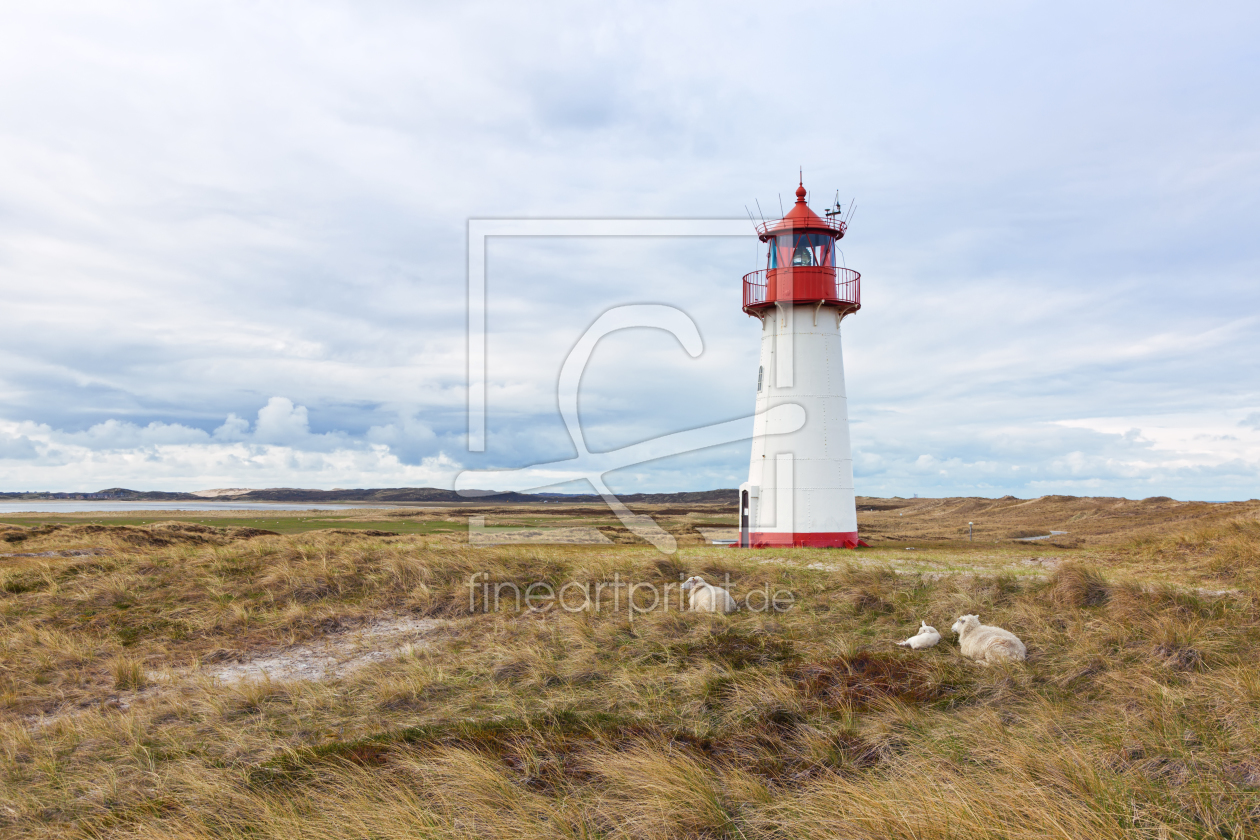 Bild-Nr.: 12022467 Leuchtturm List West auf Sylt erstellt von hoch2wo