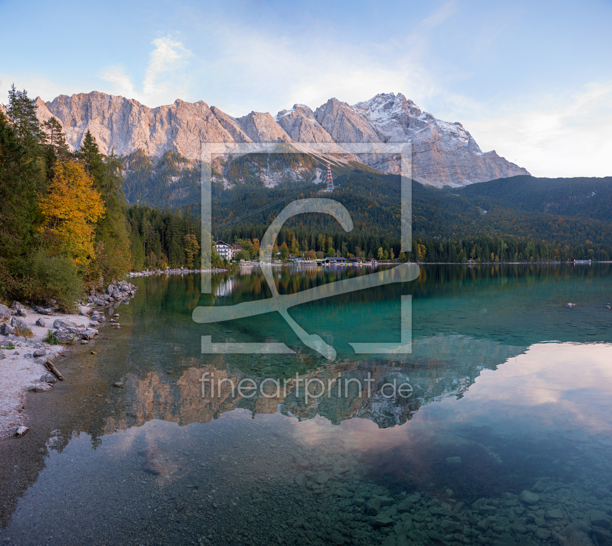 Bild-Nr.: 12022640 Eibsee und Zugspitze erstellt von SusaZoom