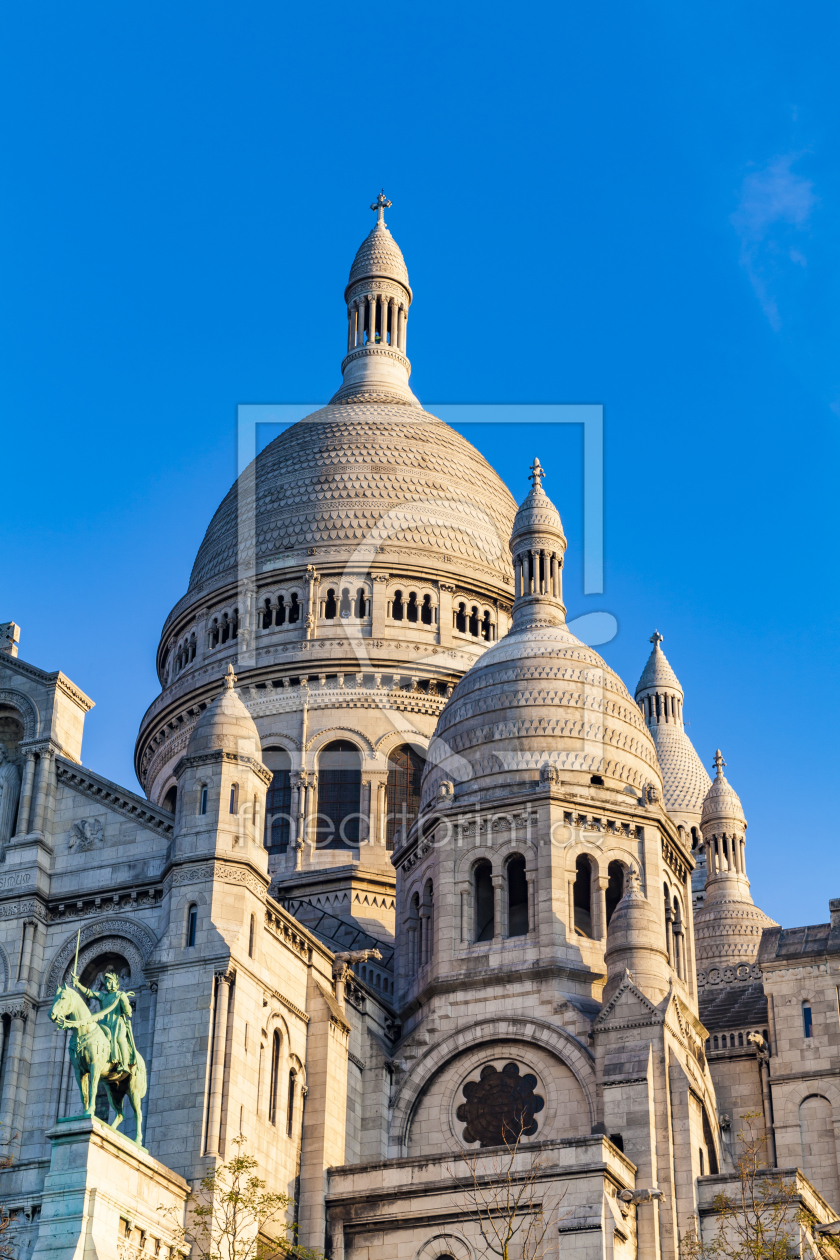 Bild-Nr.: 12024013 Sacre-Coeur auf dem Montmartre in Paris erstellt von dieterich