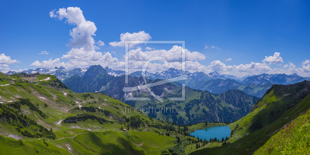 Bild-Nr.: 12024094 Seealpsee und Höfats erstellt von Walter G. Allgöwer